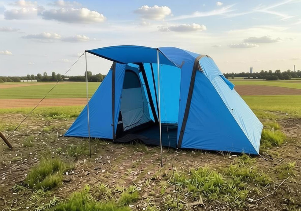 خيمة قابلة للنفخ مقاومة للماء تتسع لـ 4 أشخاص