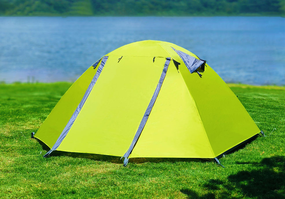 خيمة مشي خفيفة الوزن مقاومة للماء تتسع من 2 إلى 4 أشخاص