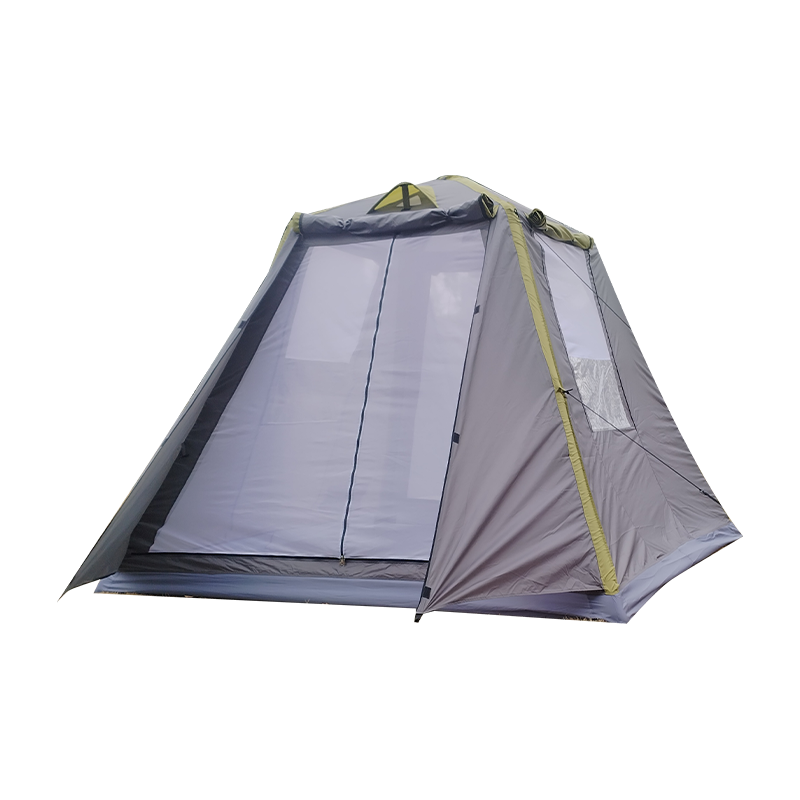 خيمة قابلة للنفخ تتسع من 4 إلى 5 أشخاص مزودة بأنابيب قابلة للنفخ من مادة TPU